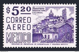 Mexico C449,MNH.Michel 1451X. Guerrero,View Of Taxco,1975. - Mexico