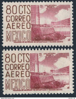 Mexico C220F-C220Fo,MNH.Michel 1029 C-D Mexico City University Stadium,1960. - Mexico