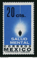 Mexico 924, MNH. Michel 1120. Mental Health, 1962. Plumb-line. - Mexico