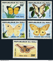 Mali 348-352, MNH. Michel 719-723. Butterflies 1979. Eurema Brigitta, - Malí (1959-...)