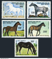 Mali 367-371, MNH. Mi 762-766. Horses 1980: Breeding Mopti, Nioro, Koro, Banamba - Mali (1959-...)