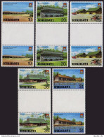 Kiribati 360-364 Gutter, MNH. Mi 358-362. 1980.Capt Cook Hotel, Stadium, Airport - Kiribati (1979-...)