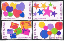Hong Kong 661-664,MNH.Michel 679-682. Greetings Stamps,1992. - Nuevos