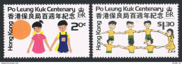 Hong Kong 349-350, MNH. Michel 348-349. Po Leung Kuk, Education Society, 1978. - Nuovi