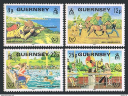 Guernsey 232-235,MNH.Michel 237-240. Year Of The Disabled IYD-1981. - Guernesey