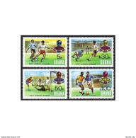 Ghana 535-538,539 Sheet,MNH.Michel 581-584,Bl.58. Soccer Cup Munich-1974.Winner. - Préoblitérés