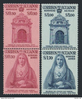 Ecuador C320-323a Pairs, MNH. Mi 960-963. San Gabriel College, 50th Ann. 1958. - Ecuador