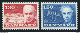 Denmark 664-665,MNH.Michel 699-700. EUROPE CEPT-1980,Karen Blixen,August Krogh. - Ongebruikt