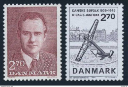 Denmark 757-758,MNH.Mi 808-809. Prince Henrik,50th Birthday;D-Day,40th Ann.1984. - Nuevos