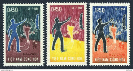 Viet Nam South 239-241, MNH. Michel 316-318. Day Of National Grief, 1964. - Viêt-Nam
