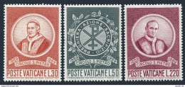 Vatican 476-478,MNH.Michel 553-555. St Peter's Circle,1969. Pius IX, Paul VI. - Ungebraucht