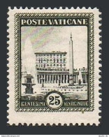 Vatican 23, MNH. Michel 25. Vatican Palace And Obelisk, 1933. - Neufs