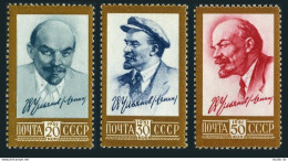 Russia 2483-2485,MNH.Michel 2484A-2485A,2486C. Definitive 1961.Vladimir Lenin. - Nuevos