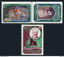 Russia 2044-2045 Pair,2046,MNH.Michel 2061A-2163A.Tchaikovsky,composer,1958 - Ongebruikt