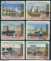 Russia 1666-1671,CTO. Mi 1669-1674. Volgo-Don Canal, 1953.Dams, Lighthouse, Ship - Usados