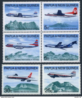 Papua New Guinea 305-310, MNH. Michel 179-184. Aircraft. Planes, Landscape. - Papúa Nueva Guinea