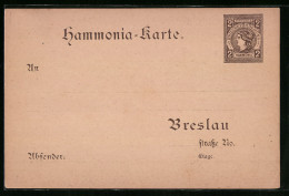 AK Breslau, Private Stadtpost Hammonia  - Schlesien