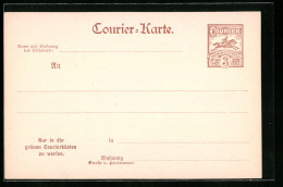 AK Barmen-Elberfeld, Private Stadtpost Courier  - Timbres (représentations)