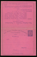 Klapp-AK Private Stadtpost, Neue Berliner Omnibus- U. Packetfahrt AG  - Timbres (représentations)