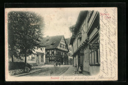 AK Stolberg / Harz, Wiener Cafe In Der Neustadtstrasse  - Stolberg (Harz)