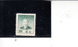 CINA  1949 - Yvert  716a  (nuovo Senza Gomma) - 1912-1949 République