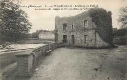 CPA Le Mage-Château De Feillet-Feuillet-La Maison Du Garde-61        L2947 - Autres & Non Classés