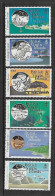 ILES VIERGES 1985 MONNAIES SUR TIMBRES YVERT N°502/507 NEUF MNH** - Munten