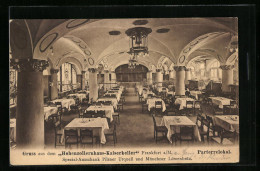 AK Frankfurt A. M., Gasthaus Hohenzollernhaus-Kaiserkeller, Parterrelokal  - Frankfurt A. Main