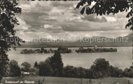 72073840 Fraueninsel Chiemsee Alpenpanorama Frauenchiemsee - Andere & Zonder Classificatie