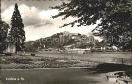 72073819 Koblenz Rhein Rheinanlagen Festung Ehrenbreitstein Koblenz - Koblenz