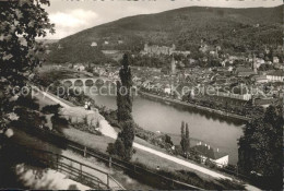 72073759 Heidelberg Neckar Blick Vom Heiligenberg Auf Schloss Und Stadt Heidelbe - Heidelberg