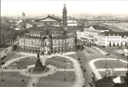 72073615 Dresden Theaterplatz Vom Schlossturm Dresden - Dresden