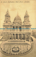 R637233 London. St. Paul Cathedral. West Front. Brown And Rawcliffe. 1917 - Autres & Non Classés