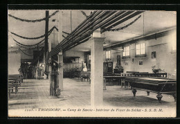 AK Troisdorf, Camp De Savoie - Interieur Du Foyer Du Soldat  - Troisdorf