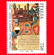 Nuovo - MNH - ITALIA - 1993 - Archivi Di Stato - 750 L. - Libro Dei Censi, Archivi Di Siena - 1991-00: Neufs