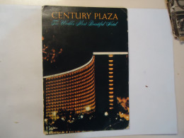 UNITED STATES    POSTCARDS  CENTURY PLAZA LOS ANGELES - Other & Unclassified