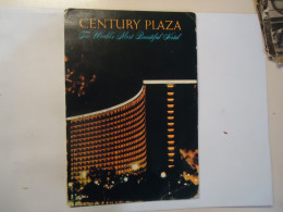 UNITED STATES    POSTCARDS  CENTURY PLAZA LOS ANGELES - Autres & Non Classés