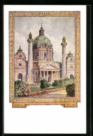 Künstler-AK Wien, Sängerfest 1928, Karlskirche  - Andere & Zonder Classificatie