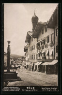 Foto-AK NPG Nr. 814: Tölz, Strasse In Tölz  - Photographs