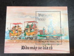 VIET  NAM  STAMPS BLOCKS-89(1991 Atlantic Locomotive)1 Pcs Good Quality - Viêt-Nam