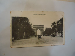 FRANCE POSTCARDS   CARS CHAMPS ELYSES - Altri & Non Classificati