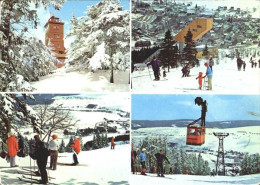 72071772 Oberwiesenthal Erzgebirge Wetterwarte Sprungschanze Skihang Schwebebahn - Oberwiesenthal