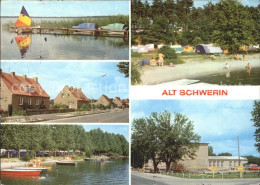 72071768 Alt Schwerin Am Plauer See Dorfstrasse Bootsanlegestelle Campingplatz D - Other & Unclassified