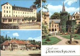 72071751 Friedrichroda FDGB Heim Hermann Danz Schloss Und Bahnhof Reinhardsbrunn - Friedrichroda