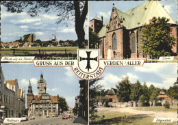 72071529 Verden Aller Stadtblick Dom Rathaus Jugendhof Verden - Other & Unclassified