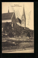 AK Augsburg, Frohnhofplatz Mit Domkirche  - Augsburg