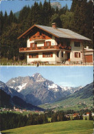 72071442 Riezlern Schwende Kleinwalsertal Gaestehaus Paul Weissenbach Panorama R - Other & Unclassified