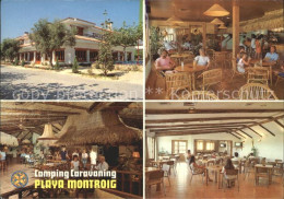 72071385 Playa Montroig Camping Caravaning Restauration Speisesaal Mont Roig - Autres & Non Classés