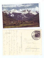 Österreich, 1950, Bunte AK  Vom Bad Hofgastein/Salzburg, Frankiert Mit 30gr Violett, SStpl. Von BadHofgastein (12938E) - Bad Hofgastein