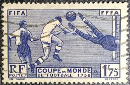 FRANCE Y&T N° 396. 1F75 Outremer. Coupe Mondiale De Football à Paris. Oblitéré.... - Gebraucht